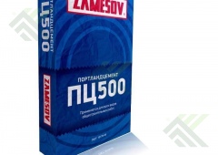 Цемент ПЦ-500 ZAMESOV (25кг)   (по Б/Н>30меш- 297р)