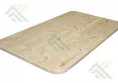 Столешница овальная (700х1200мм/ т.28мм) А/В