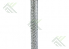 Сетка ЦПВС оцинкованная №20/0,7мм (рулон1,0х5,0м)