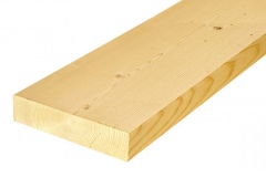 Доска строганная сухая 30х125х6000мм (Б/Н от 50шт -739р)
