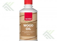 Масло деревозащитное НЕОМИД д/бань и саун 0.25л.