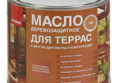 Масло деревозащитное НЕОМИД для террас 2л Тик