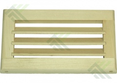 Вентиляционная решетка 155х200 мм (липа)