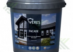 Краска  ВЕРЕС FASAD для дер. фасадов акриловая мокачино 0,9л