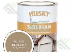 Краска HUSKY SIBERIAN акриловая бежевый 0,9л