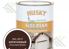 Краска HUSKY SIBERIAN акриловая коричневый 0,9л