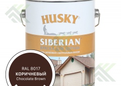 Краска HUSKY SIBERIAN акриловая коричневый 2,7л