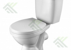 Унитаз-компакт ПАЛЛАДА прямой выпуск