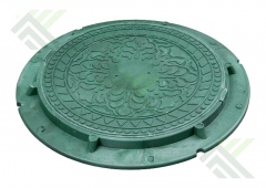 Люк полимерный круглый 