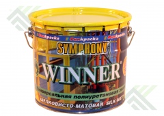 Эмаль SYMPHONY полиуретан. шелк. матовая база A 9кг