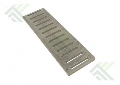 Решётка дренажная полимерпесчаная 500х140х17мм (Мрамор)