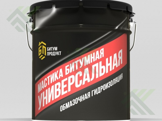 Мастика битумная универсальная БП 15л (15кг)