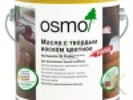 Масло OSMO с твердым воском 3075 0,75л