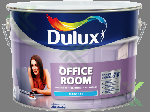 Краска DULUX OFFICE ROOM для стен офисов мат BW 9л