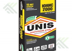 Клей ЮНИС-2000 плиточный 25 кг. УЦЕНКА