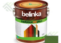 Топлазурь Белинка УВ Плюс №19 зеленая 2,5л