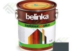 Топлазурь Белинка УВ Плюс №30 платиново-серый 2,5л