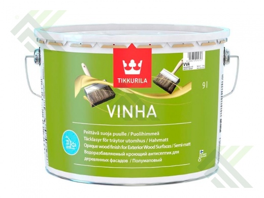 Антисептик TIKKURILA ВИНХА база А 9л УЦЕНКА КОЛЕРОВКА