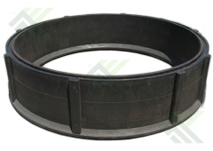 Кольцо колодезное полимерпесчаное 830х200мм, цвет черный