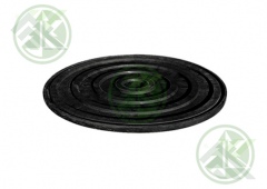 Днище колодца полимерпесчаное 850х35мм (черное)