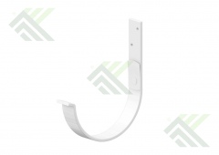 Крепление желоба ЕВРО (цвет-коричневый RAL 8017) короткое