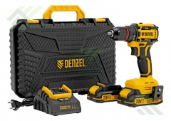 Дрель-шуруповерт DENZEL CDH-BL-20 Li