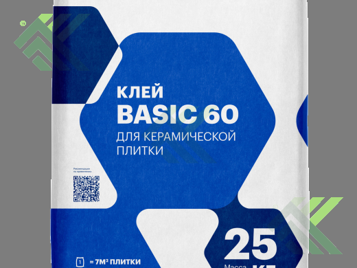 Клей ЦЕМЕНТУМ  СТ0 ( бывш.HOLCIM ) для плитки BASIC 60 (С0Т)  25кг (от 56 меш-393р)